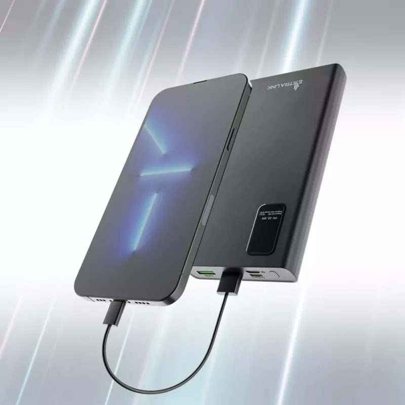 Cargador portátil Extralink Powerbank EPB-067B 10000mAh