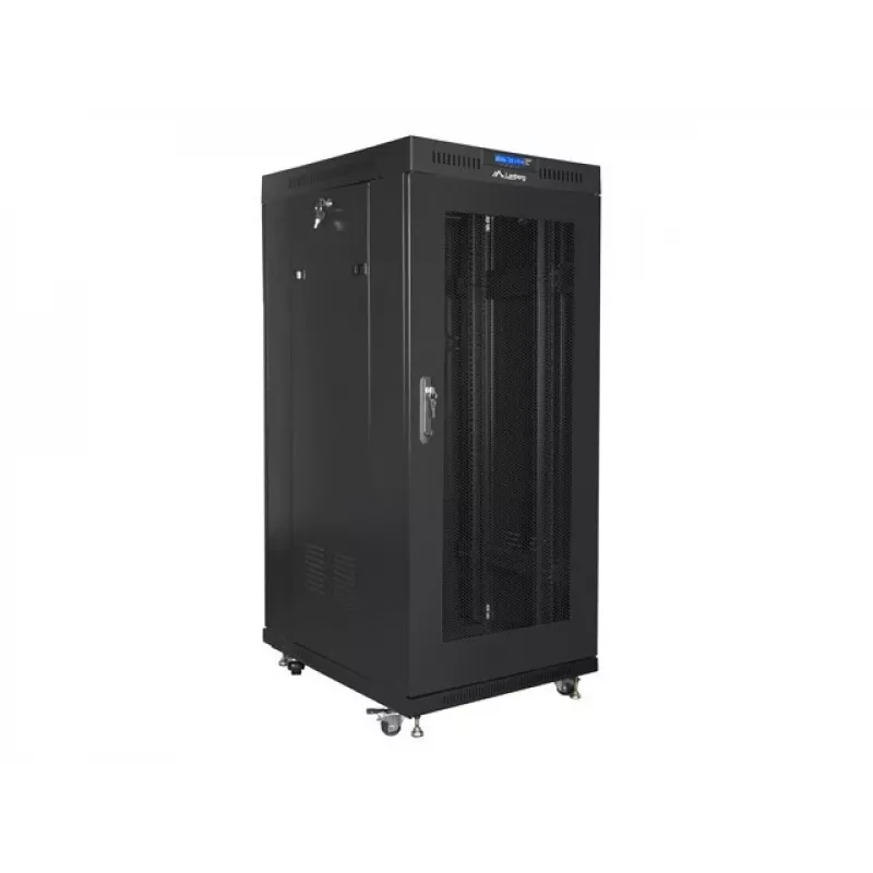 Armario independiente Lanberg FF01-8822-23BL 22U 1200kg Negro
