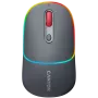 Ratón inalámbrico Canyon MW-22 2 en 1 RGB - gris - Bluetooth/RF - 1.600 dpi - recargable