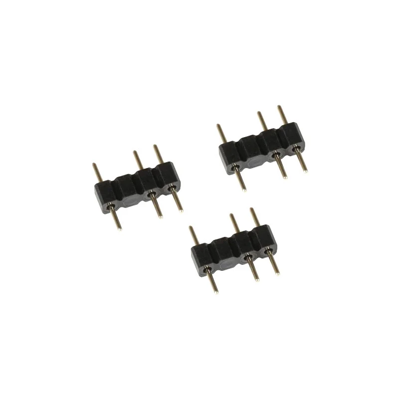 Divisor de cable en Y aRGB 3 pines a 2x 3 pines, 60cm negro, incl. conector