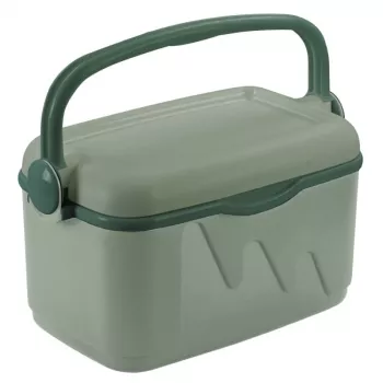 Nevera portátil Curver 261196, 10 L, verde, polipropileno, sin BPA, 1,13 kg, asa