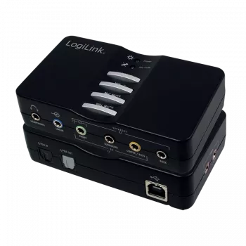 Caja de sonido USB LogiLink Dolby 7.1 8 canales 7.1 canales