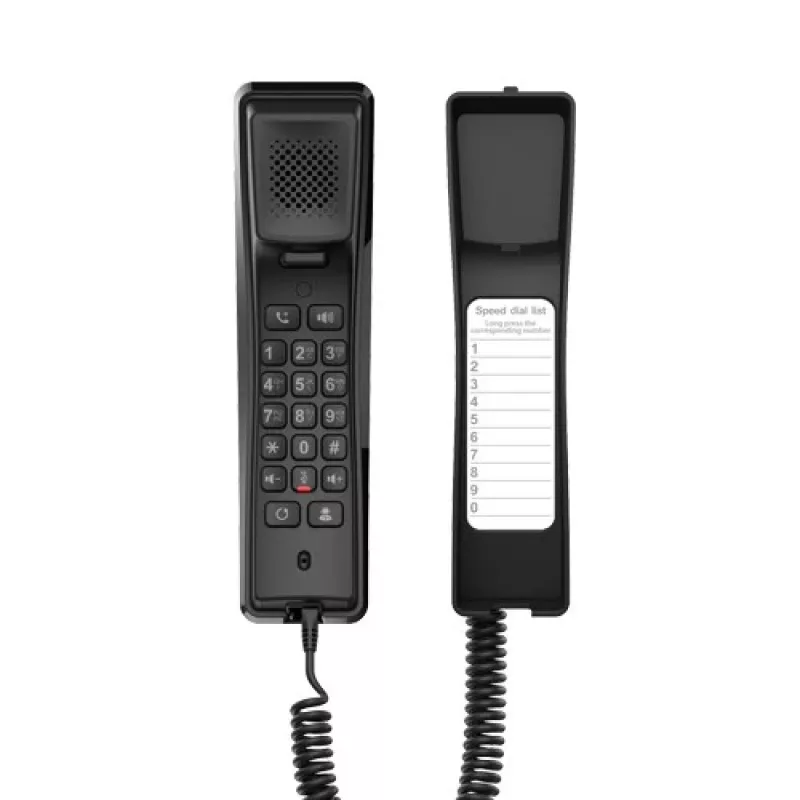 Teléfono IP Fanvil H2U-B negro 2 líneas