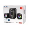 Altavoces gaming para ordenador 2.1 con subwoofer