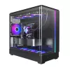 Caja de PC Montech KING 15 PRO negra — Midi-Tower para micro ATX / Mini-ITX
