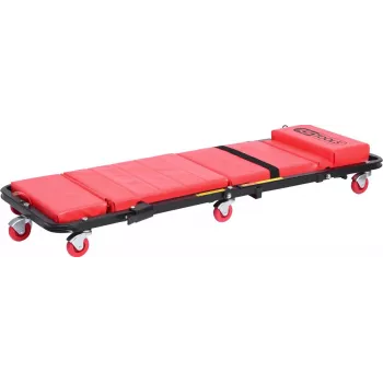 KS Tools 500.8000 taburete rodante y asiento plegable de taller, 1200 x 460 mm