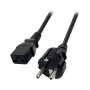 EFB-Elektronik Cable de alimentación conector macho de contacto de protección 180° - C19 180°, negro, 1,8 m, 3 x 1,50 mm² Fabricante: EFB Elektronik (EK511.1,8)