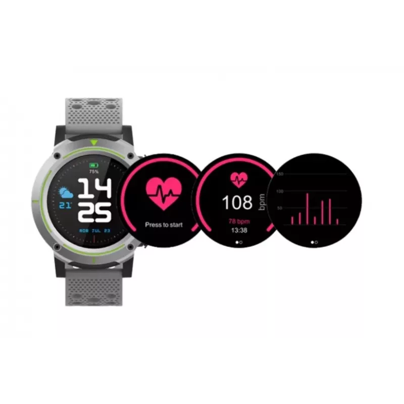 Denver SW-510 Smartwatch GPS, 1,3" pantalla táctil, gris