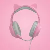 FR-TEC Tanooki auriculares con cable diadema gaming gris - rosa (FT2021)