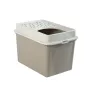 Arenero rotho Berty Eco Cappuccino para gatos — tecnopolímero, 50 L, 572×393×404 mm, sin BPA, 1 kg
