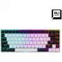 Sharkoon SKILLER SGK50 S3 Teclado gaming USB QWERTY Ruso Blanco