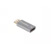 Lanberg AD-DP-HD-03 adaptador de cable de vídeo 0 m DisplayPort HDMI Plateado