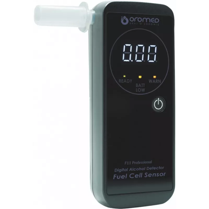 Alcoholímetro Oromed F11 PROFESSIONAL 0 - 4‰ 0,05‰ Negro