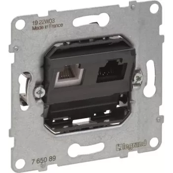 Legrand SEANO Mecanismo toma de conexión de datos 765089 RJ11+RJ45 Cat.6 UTP 5 (765089)