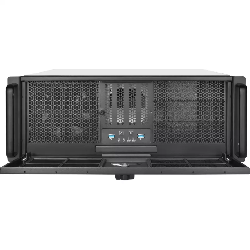 Silverstone RM400 Rack negro, gris
