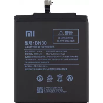 Xiaomi - batería de iones de litio - BN30 - Xiaomi Redmi 4A - 3030mAh (BN30)