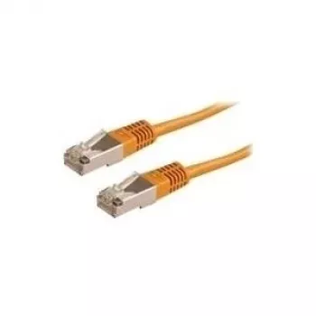 Latiguillo ROLINE S/FTP (PiMF) Cat.6 naranja 15 m