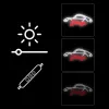 Luz de neón decorativa MANTA SNL95WH blanco-rojo — iluminación bicolor estilo neón