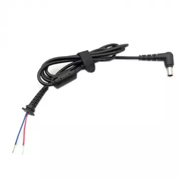 Cable de alimentación con conector SAMSUNG, SONY, 6.5 x 4.4mm, con pin