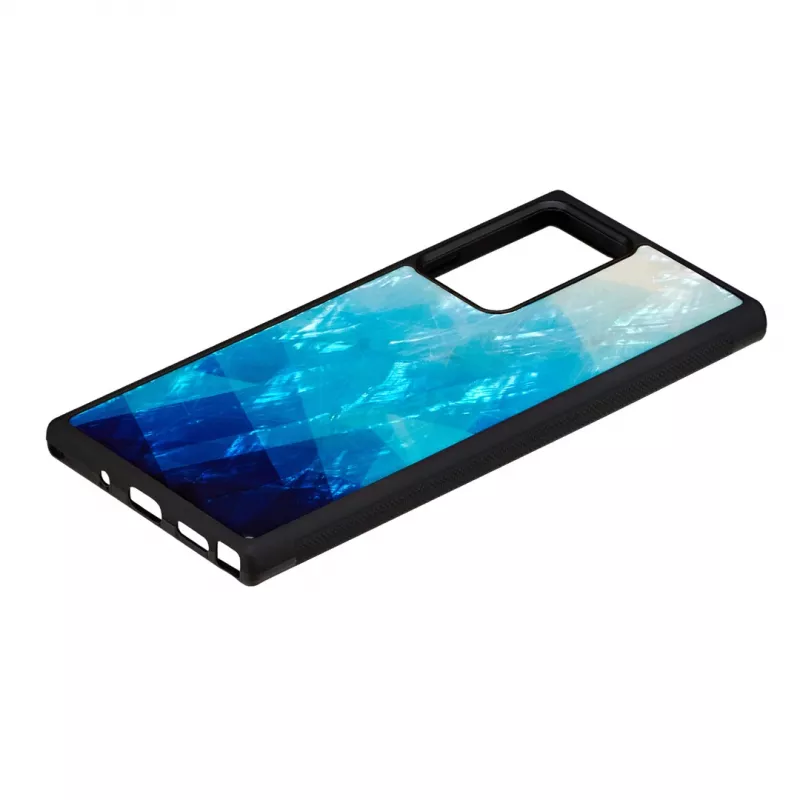 Funda protectora iKins para Samsung Galaxy Note 20 Ultra – blue lake negra