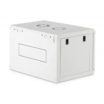 Carcasa rack de pared de 19 inch DIGITUS Dynamic-N DN-37100, 7U, 600x450 mm (AnxP), IP20, gris claro, sin montar