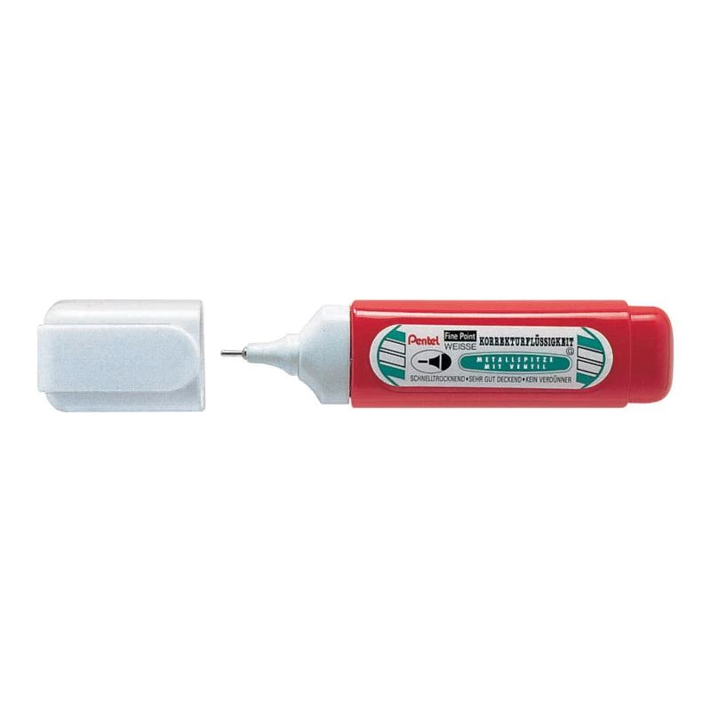 Rotulador corrector Pentel fino 12 ml (ZLC-31W) (ZLC31W)