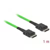 Cable SAS DeLOCK 85214 1 m Negro SFF-8611 SFF-8611