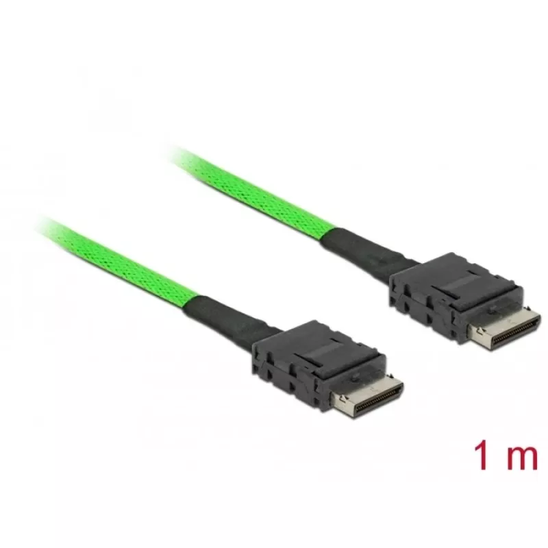Cable SAS DeLOCK 85214 1 m Negro SFF-8611 SFF-8611