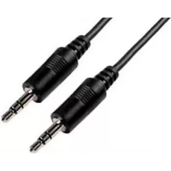Cable de audio e+p B 111/05 0,5 m 3,5 mm negro