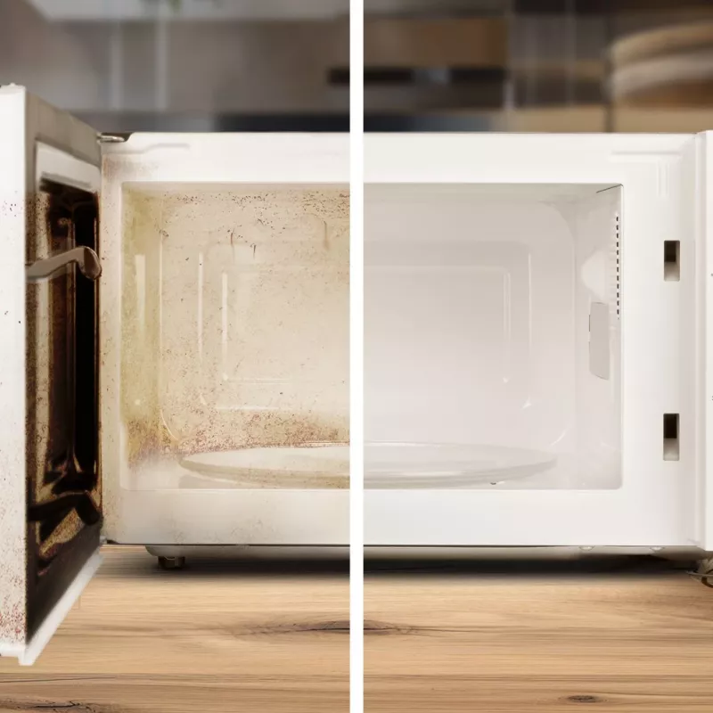 Líquido limpiador para microondas FRISCHER FR00001_500 0,5 L – para grasa y restos de comida en el interior