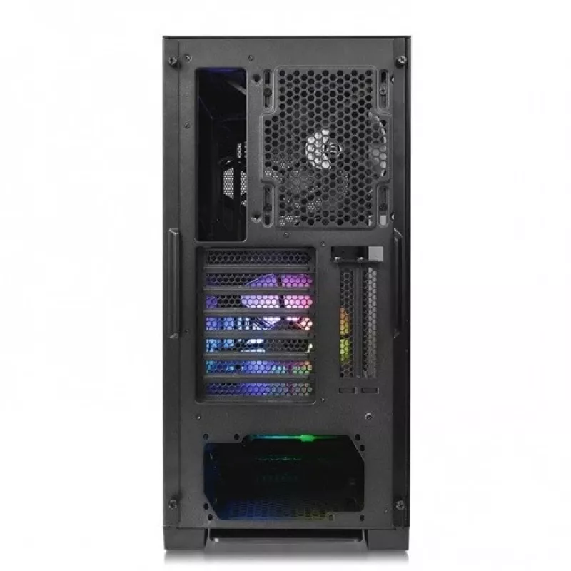 Caja de PC Thermaltake Commander G32 TG ARGB semitorre negra