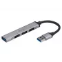 Hub USB Tracer 3.0, H41, 4 puertos