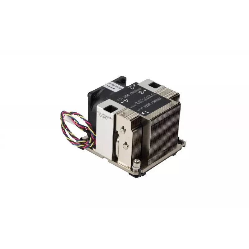Supermicro SNK-P0068AP4 sistema de refrigeración para ordenador disipador de CPU por aire 6 cm negro, níquel