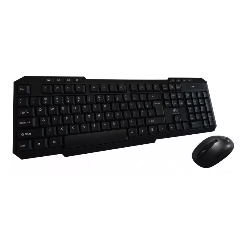 Conjunto de teclado y ratón inalámbricos Rebeltec
