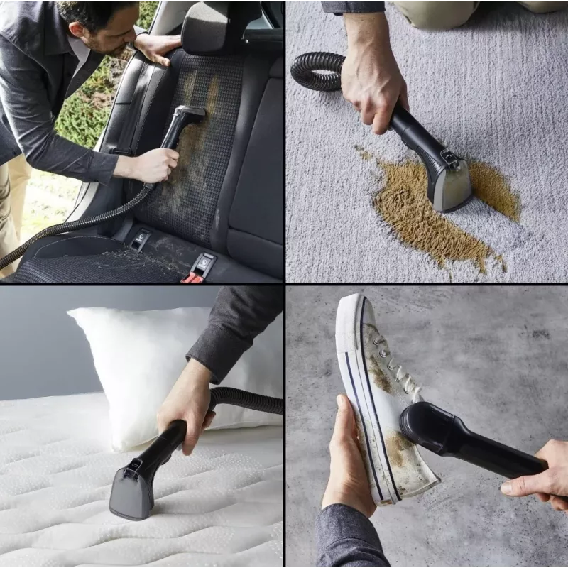 Limpiador de manchas portátil Tefal Clean It Compact Pet IZ3020F0 — aparato de mano para limpieza de manchas en tapicerías y mascotas