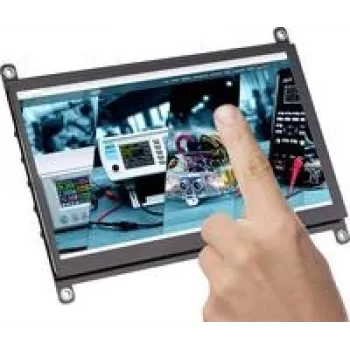 Joy-it Pantalla LCD 1024 x 600 píxeles (An x Al x Pr) 165 x 13 x 124 mm (LCD-7-3)