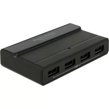 Hub USB DeLOCK externo 4 puertos 10 Gbps
