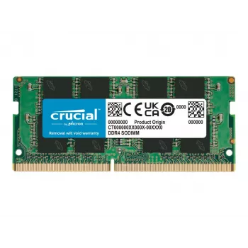 Crucial DDR4 8GB 3200MHz CL22 no-ECC SO-DIMM 260-PIN