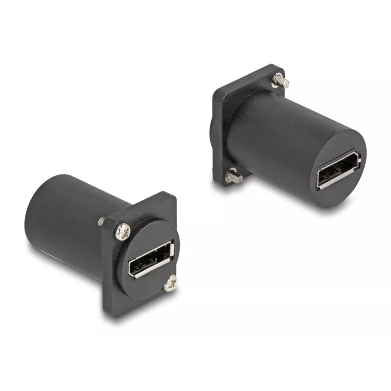 Módulo tipo D DeLOCK DisplayPort conector hembra a conector hembra 4K negro
