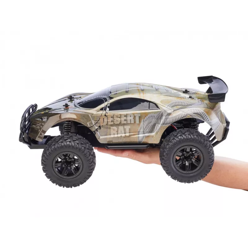 Coche RC REVELL Desert Rat (modelo 24442) – vehículo todoterreno radiocontrolado gris y negro