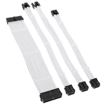 Kit de extensión de cable trenzado Kolink Core Standard - Brilliant White