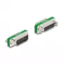 Filtro antiparasitario RF/EMI DeLOCK D-Sub 15 pines conector macho a conector hembra filtro paso bajo capacitivo