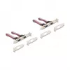 Tarjeta de interfaz RS-232 interna DELOCK 95278 — Host Mini PCI Express, 4× salidas RS-232, FIFO 256 B, 30×51×10 mm