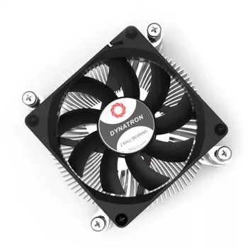 Ventilador de CPU Dynatron Z60 para LGA1851 LGA1700, carcasa de aluminio, ventilador de 80 mm
