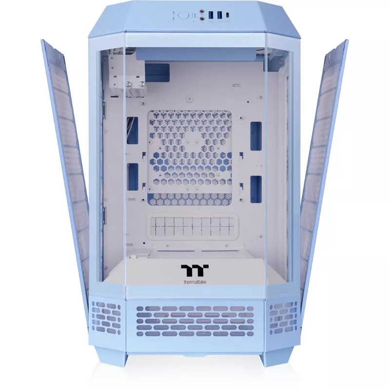 Caja de PC Thermaltake The Tower 250 Hydrangea Blue Mini Tower