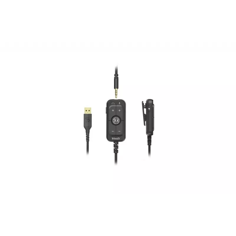 Auriculares A4Tech Bloody M590i USB+AUX3.5 Sports rojo 7.1