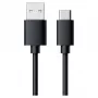 Cable USB RealPower 255650 USB 3.2 Gen 1 0,6 m Negro