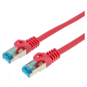 Cable de red LOGON FTP Cat5e 3 m, RJ-45 a RJ-45, 1000 Mbit/s, rosa