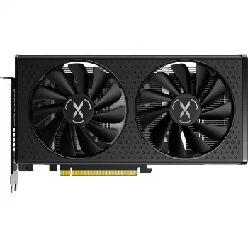 Tarjeta gráfica XFX Radeon RX 7600 — 8 GB GDDR6, PCIe 4.0, 128 bits, 2x DisplayPort 2.1, HDMI 2.1, 2 ventiladores