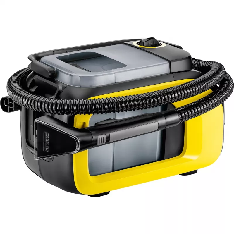 Kärcher SE 3-18 Compact limpiador de alfombras, Negro, Amarillo